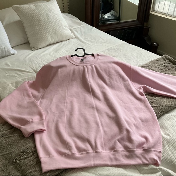 Oversized pink Sweatshirt - Picture 1 of 2